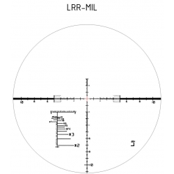 Luneta Schmidt & Bender PMII 5-25x56 LP LRR-MIL 1cm ccw DT / ST - 689-911-41C-90-68