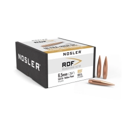 Pocisk NOSLER HPBT RDF (Reduced Drag Factor) 6,5mm Cal (.264) 140gr 100szt. 49824