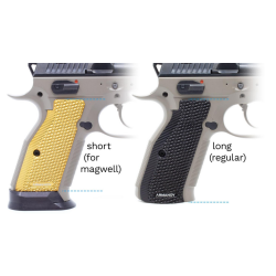 Magwell do CZ Shadow 2 - Srebrny - S/M